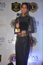 Lisa Haydon at the 21st Lions Gold Awards 2015 in Mumbai on 6th Jan 2015